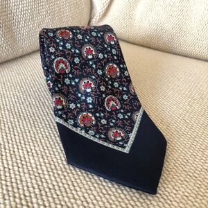 Mario Valentino Floral Men's Tie Silk